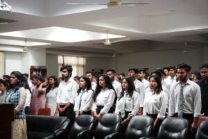 Yoga Session at IMS Unison University-Dehradun